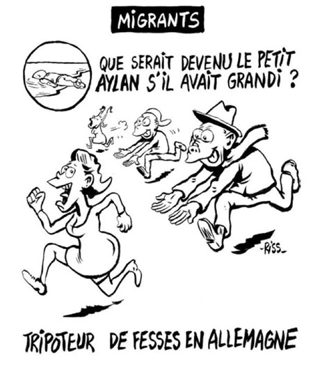Affaire Aylan et Riss/Charlie Hebdo : Les dessinateurs dans la ligne de mire