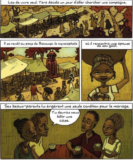 Contes africains en bandes dessinées - Collectif - Editions Petit à petit