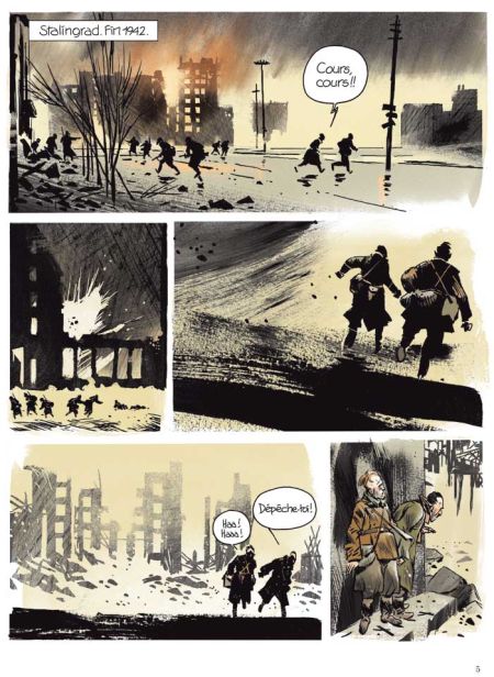 Stalingrad Khronika (première partie) - Par Bourgeron & Ricard - Dupuis
