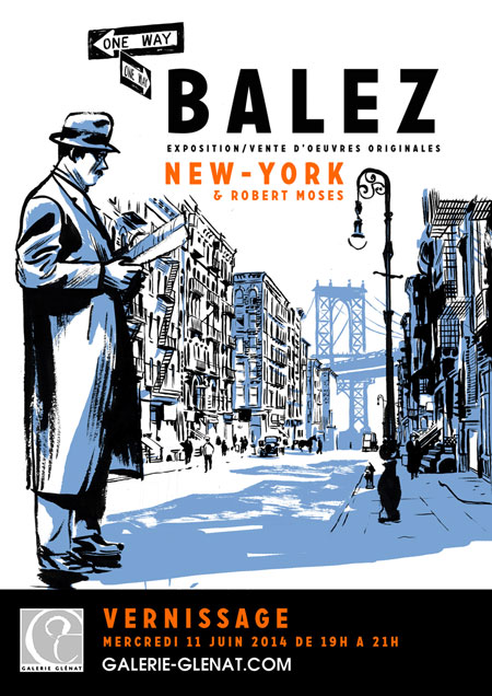 Exposition Olivier Balez - Galerie Glénat (Paris) - ActuaBD