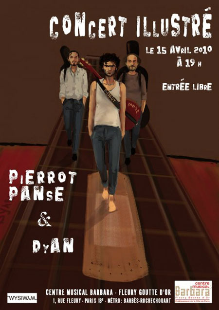 Concert illustré Pierrot Panse vs Dyan
