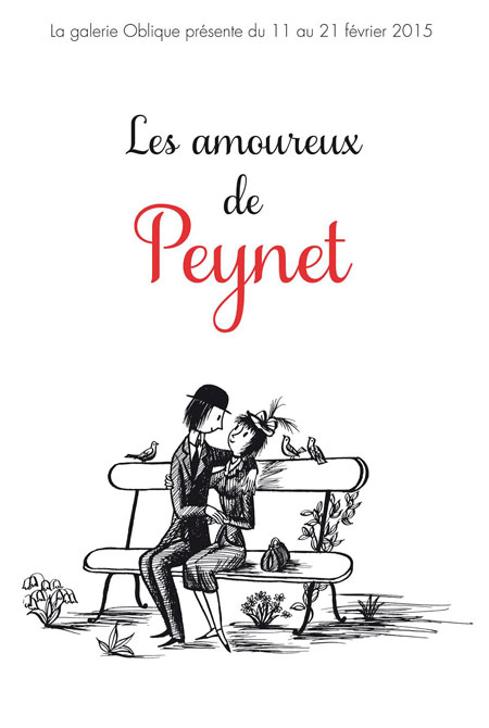 Les amoureux de Peynet à la Galerie Oblique (Paris)
