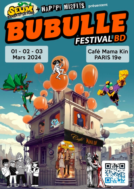 Bubulle Festival BD à Paris