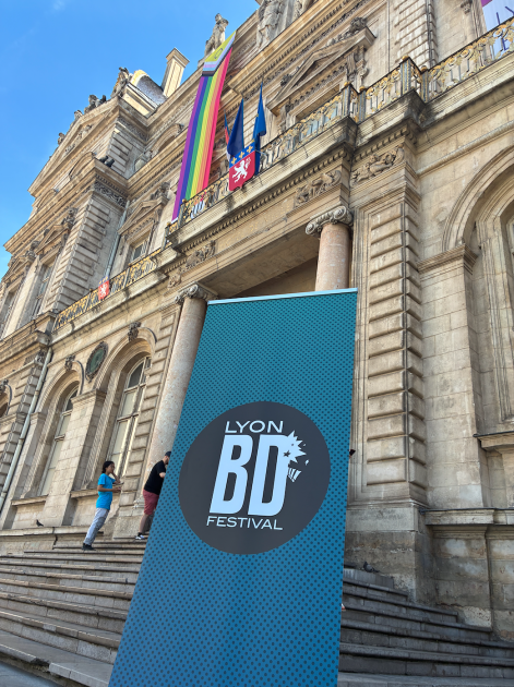 On était pour vous au Lyon BD Festival 2026 !