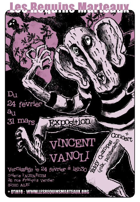 Exposition de Vincent Vanoli (Albi / France)