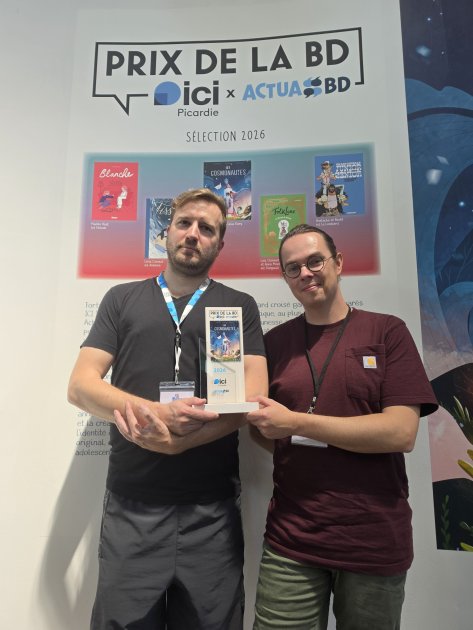 Les Cosmonautes : 6e Prix Ici Picardie/ActuaBD de la BD (.)