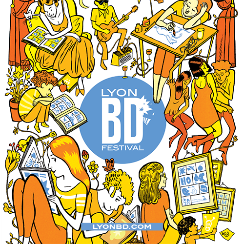 L'affiche de la 18e édition du Lyon BD Festival dévoilée
