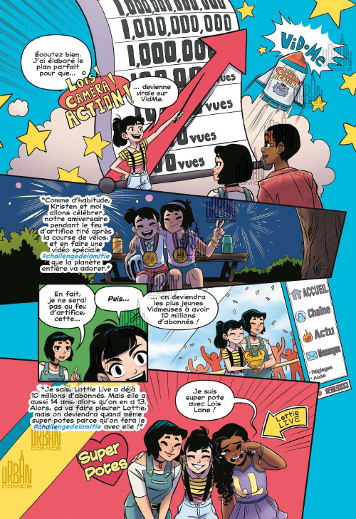 Lois Lane & le challenge de l'amitié - Par Grace Ellis & Brittney Williams - Urban Comics