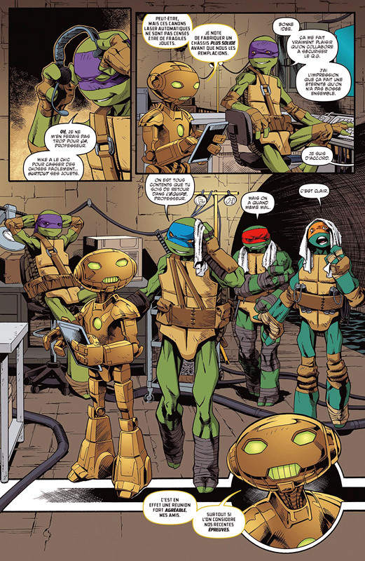 Teenage Mutant Ninja Turtles T. 14 : Le Procès de Krang - Par Eastman, Waltz, Wachter & Smith - Hi Comics