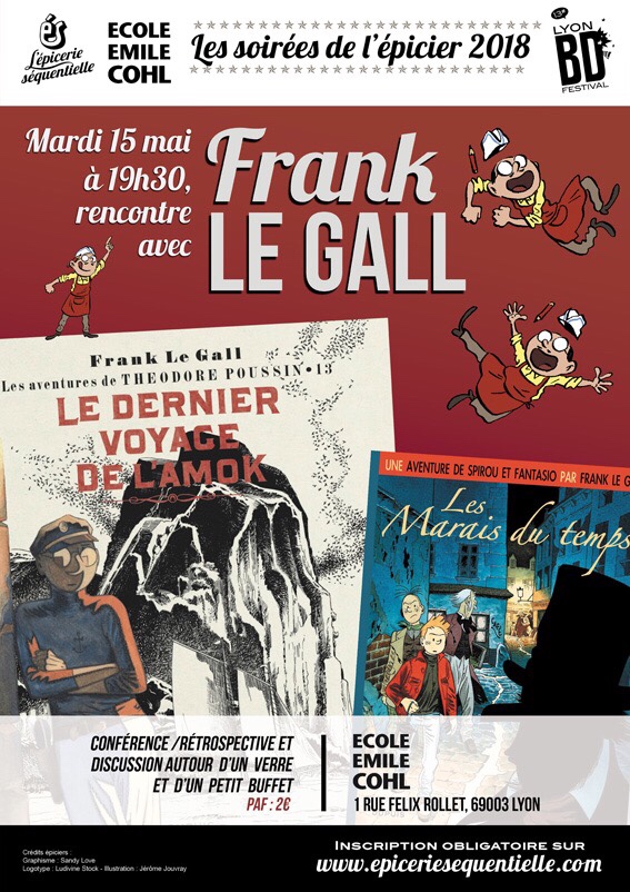Rencontre avec Frank Le Gall (Lyon)