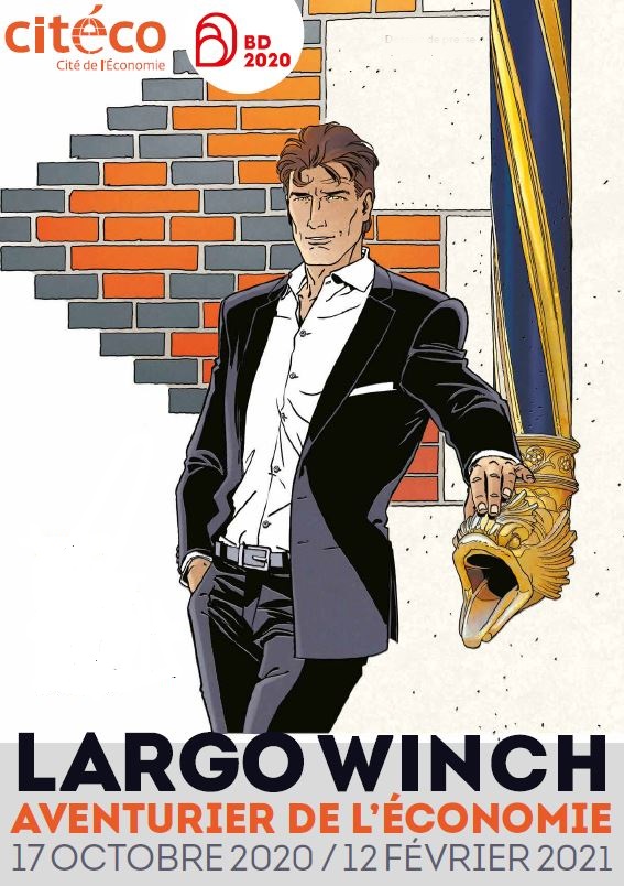 Exposition « Largo Winch, aventurier de l'économie » : visite en Facebook Live ce vendredi