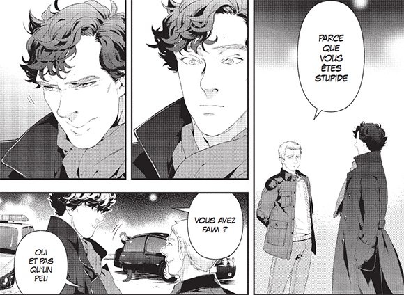 Sherlock : la version manga