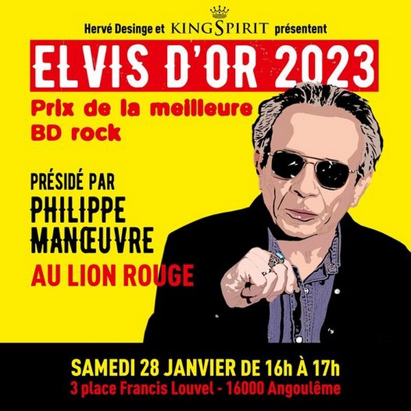 Angoulême 2023 : Découvrez les nominés au prix Elvis d'Or 2023
