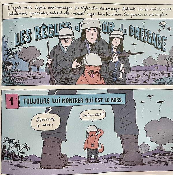 © Tiki Une Année de Chien - par Fred Leclerc & David Azencot - Editions La Boite à Bulles - 2021 (Extrait)