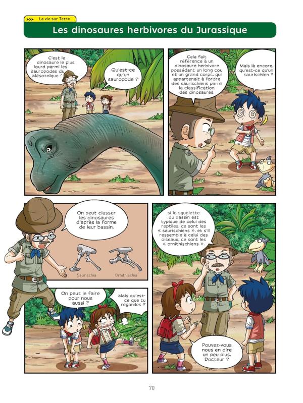 Tout savoir en BD sur les dinosaures – Par Bombom Story & Choi Woo-Bin - Ed. Jungle