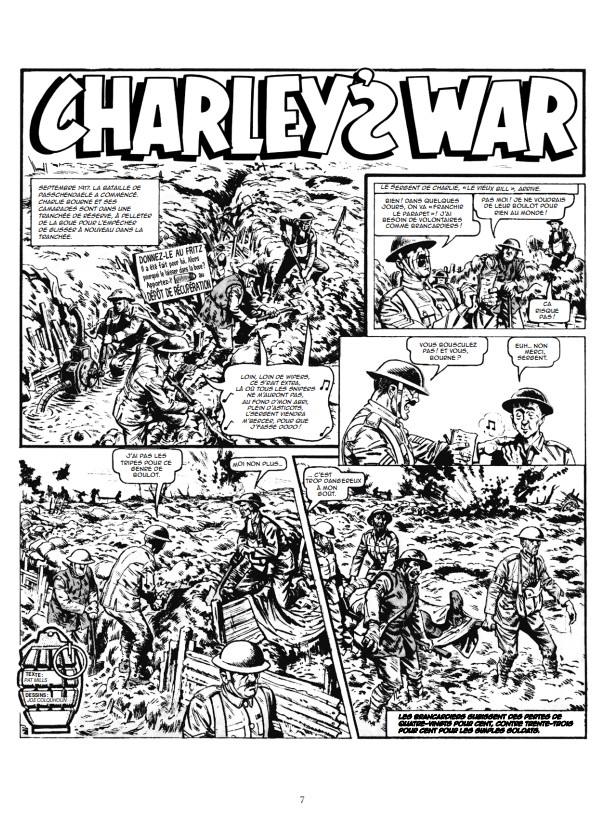 La Grande Guerre de Charlie vol. 3 – La Der des Ders - Par Pat Mills & Joe Colquhoun – Délirium