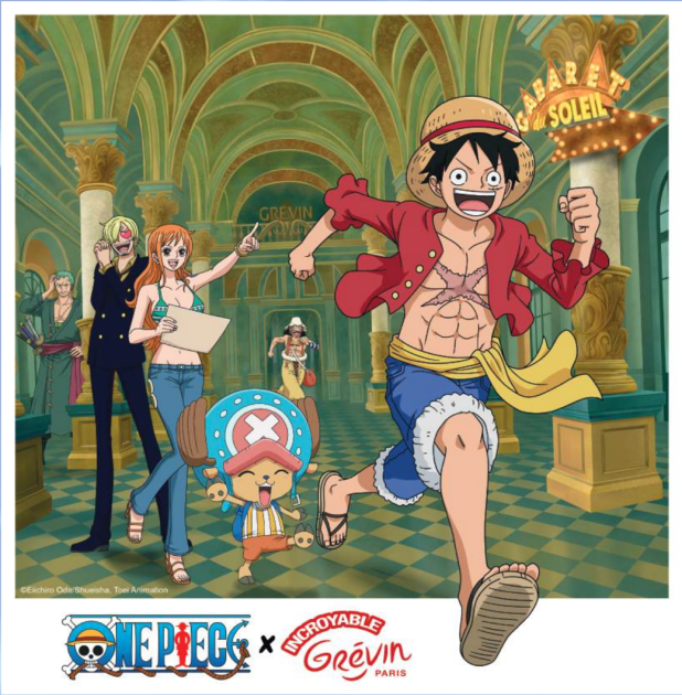 One Piece fait escale au Musée Grévin !