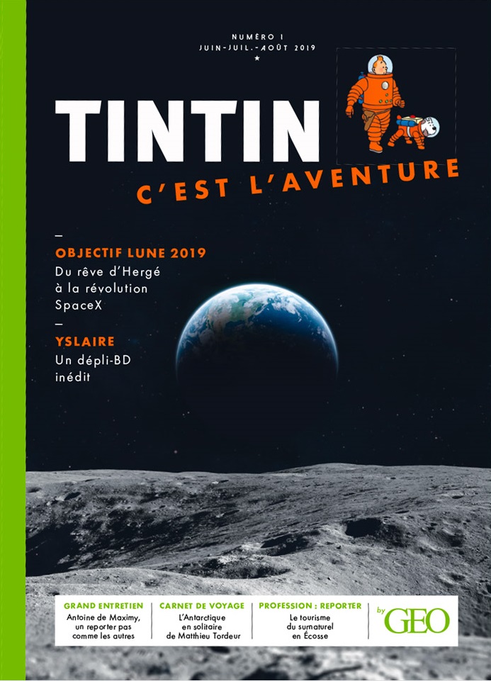 "Tintin, c'est l'Aventure"... des profondeurs aux sommets !