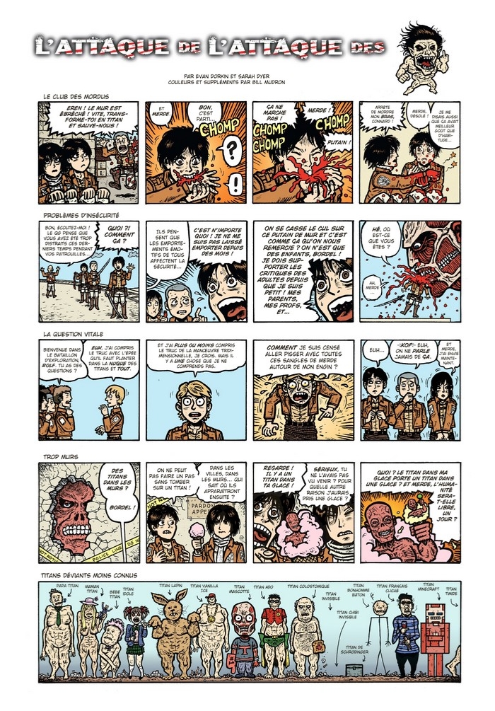 L Attaque Des Titans Anthologie