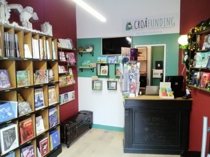 Ouverture à Lille de Croâfunding, une micro-librairie consacrée à l'autoédition