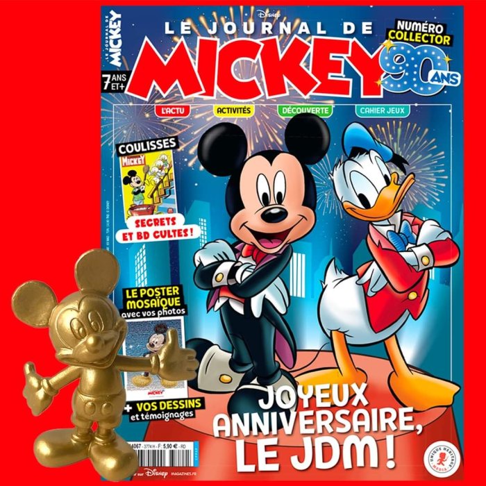 Le journal de Mickey - Le numéro spécial pour les 90 ans - ActuaBD