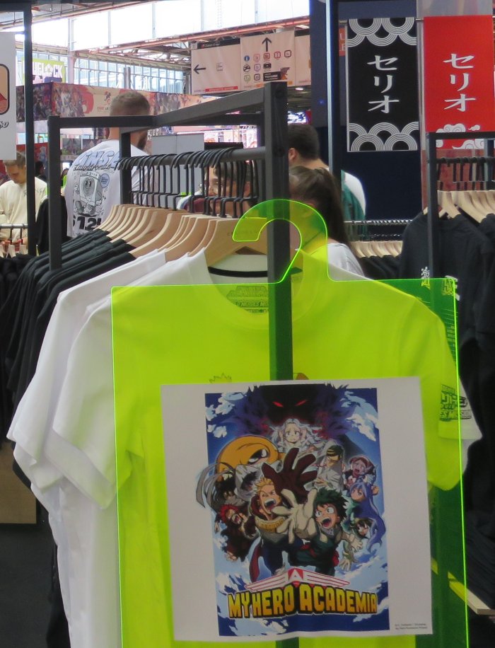 Choses vues à Japan Expo 2022 : Celio compte sur les mangas pour se refaire une santé