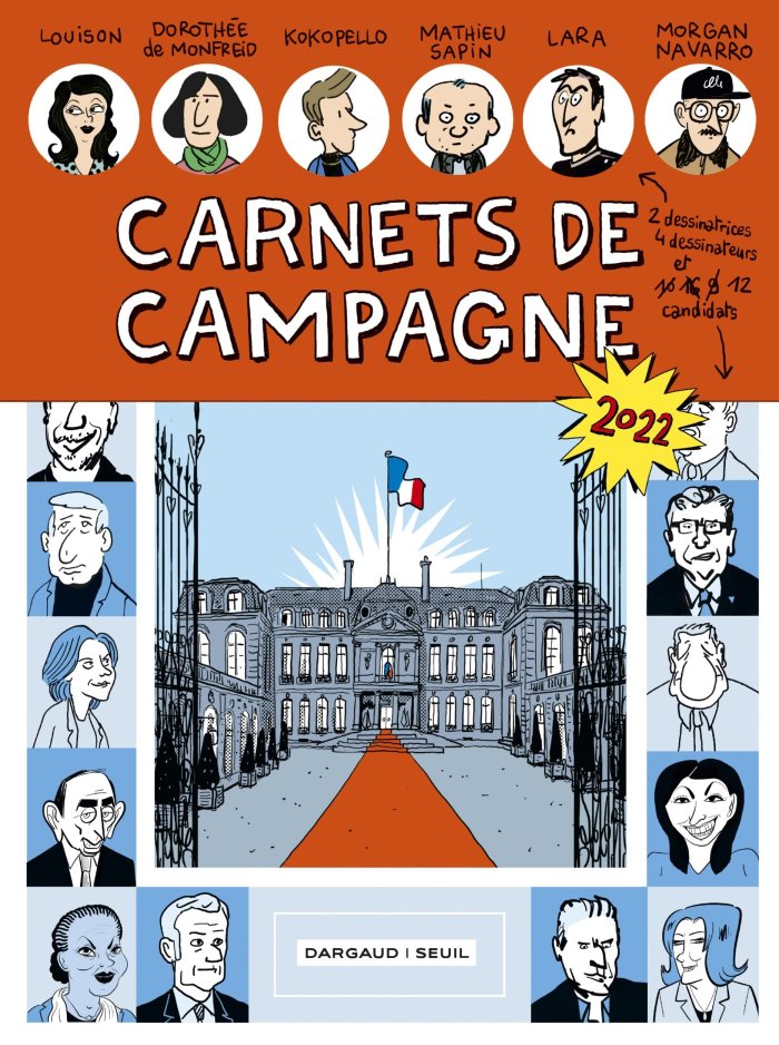 L'équipe de "Carnets de campagne" chez Gibert (Paris)