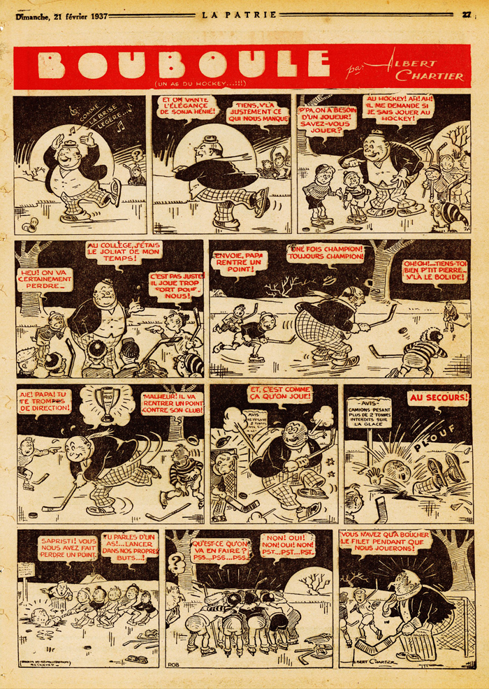 À la découverte de Bouboule, l’œuvre originelle d’Albert (...) ActuaBD