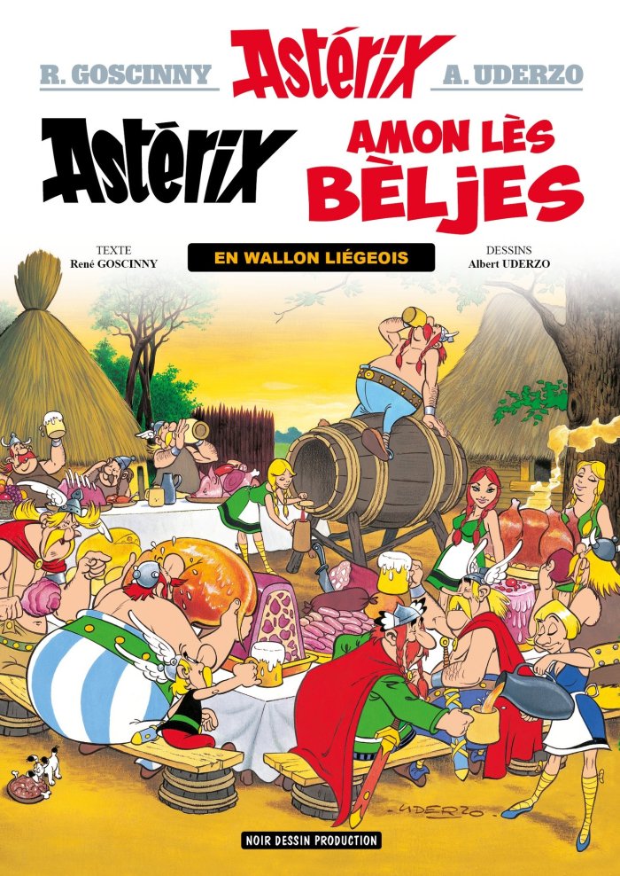 Gaston, Astérix et les Schtroumpfs parlent... belge !