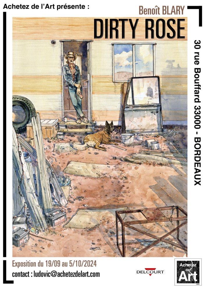 Exposition « Dirty Rose » de Benoit Blary chez Achetez de l’Art ...