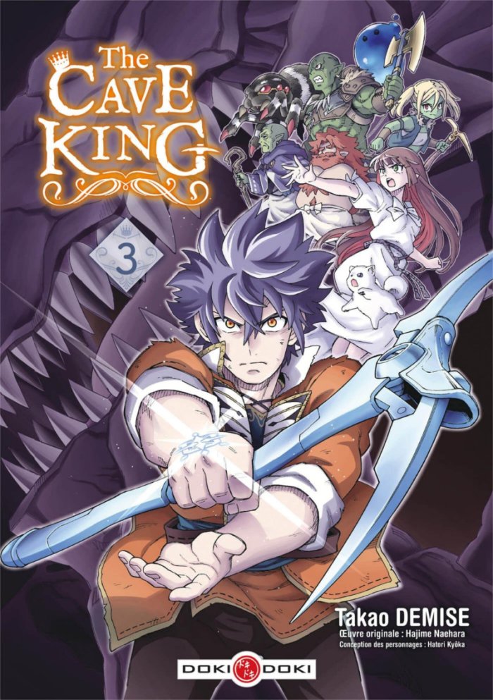 The Cave King T. 3 - Par Hajime Naehara & Takao Demise - Doki Doki