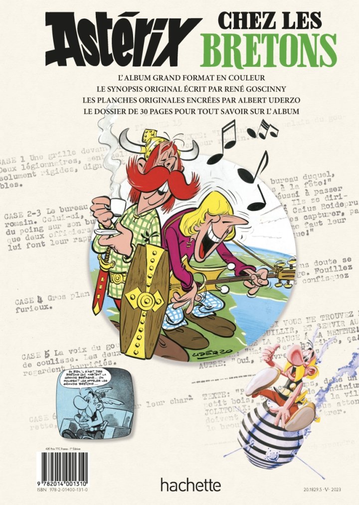 Astérix – Astérix Chez Les Bretons (Edition de Luxe) – Par René () -  ActuaBD