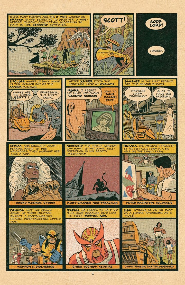 X-Men : Grand Design | Seconde Genèse – Par Ed Piskor – Panini Comics