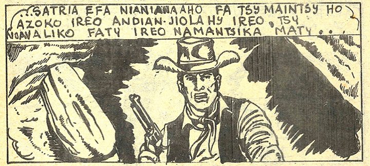 Exhibition The adventure of the Malagasy Fumetti, on the golden age of comics in Madagascar.  SoBD 2021