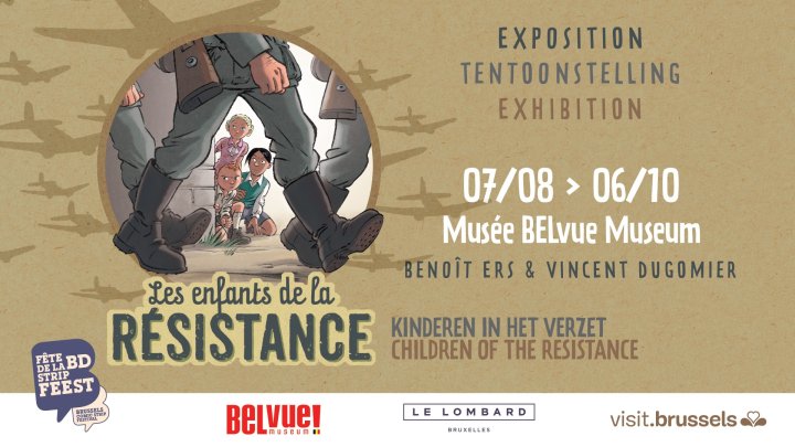 Spirou, Blake & Mortimer, Les Enfants de la résistance... : en septembre, la BD sera en fête à Bruxelles !
