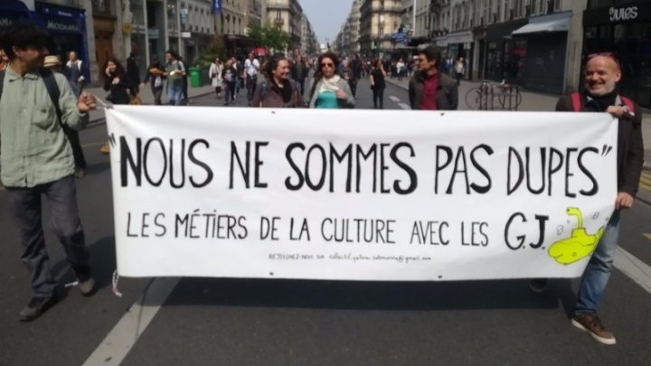 « Nous ne sommes pas dupes » : les acteurs culturels français apportent leur soutien aux Gilets Jaunes !