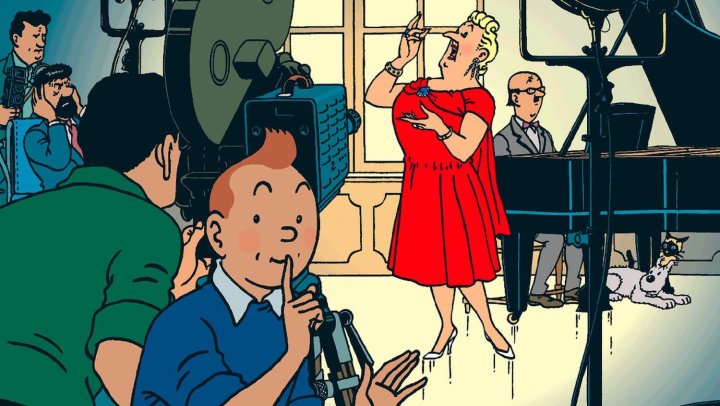Tintin sous la caméra de Patrice Leconte