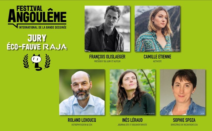 Angoulême voit vert avec le nouveau Prix Eco-Fauve Raja