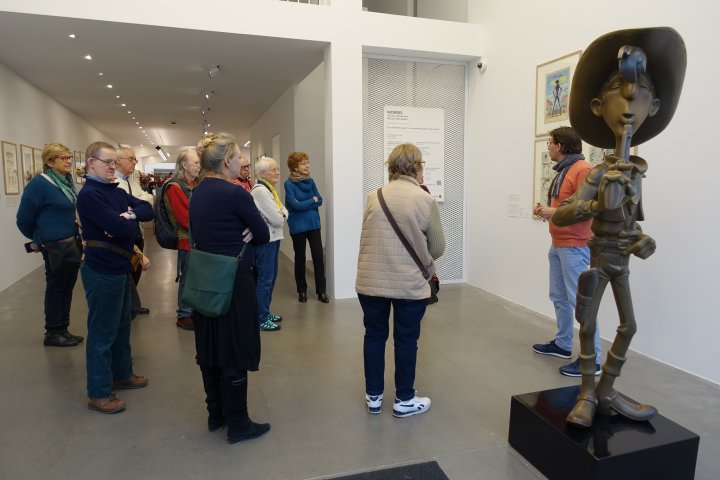 Visite guidée de l'exposition Morris - Galerie Huberty & Breyne (Bruxelles)