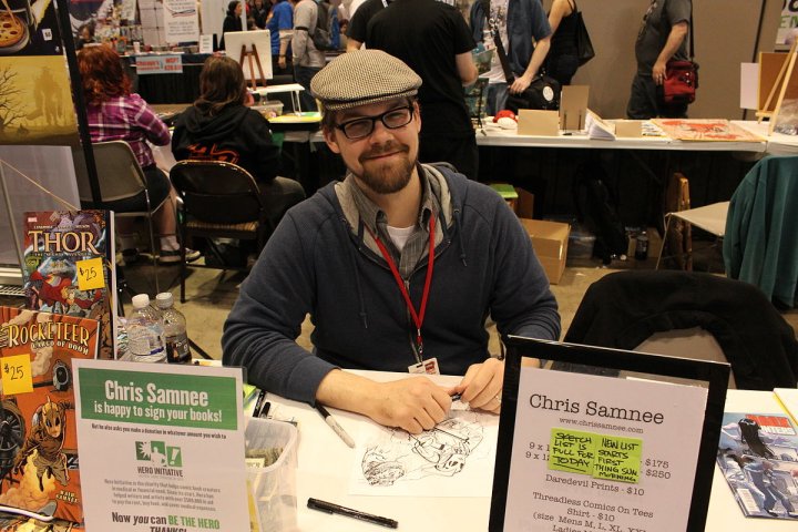 Le "Batober" du dessinateur de comics Chris Samnee vient de s'achever, joie !