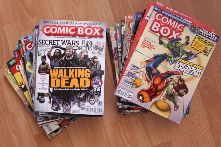 Le magazine spécialisé Comic Box revient ! 