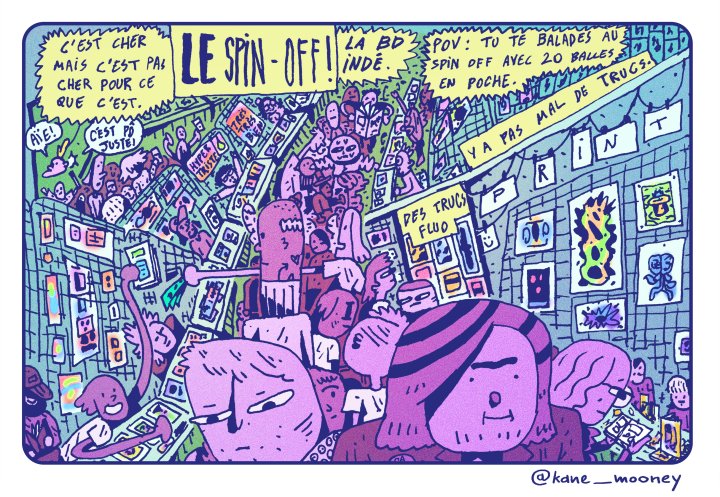 Angoulême : Le Spin-Off, débats studieux, étudiants spiritueux & Hergé le fou