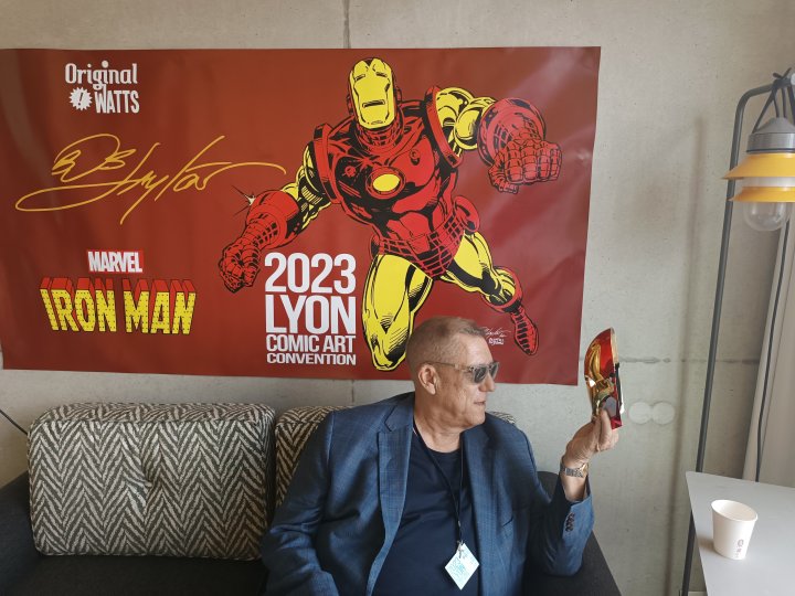 Bob Layton à la Comic Art Convention de Lyon