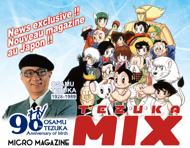Un nouveau magazine hommage à Osamu Tezuka