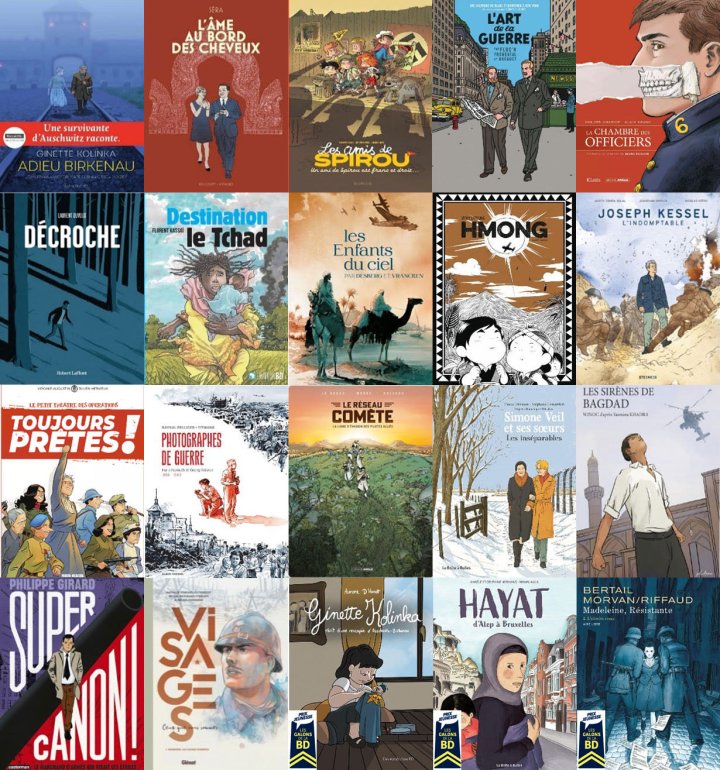 Une salve de vingt BD pour les galons de la BD 2024 - ActuaBD