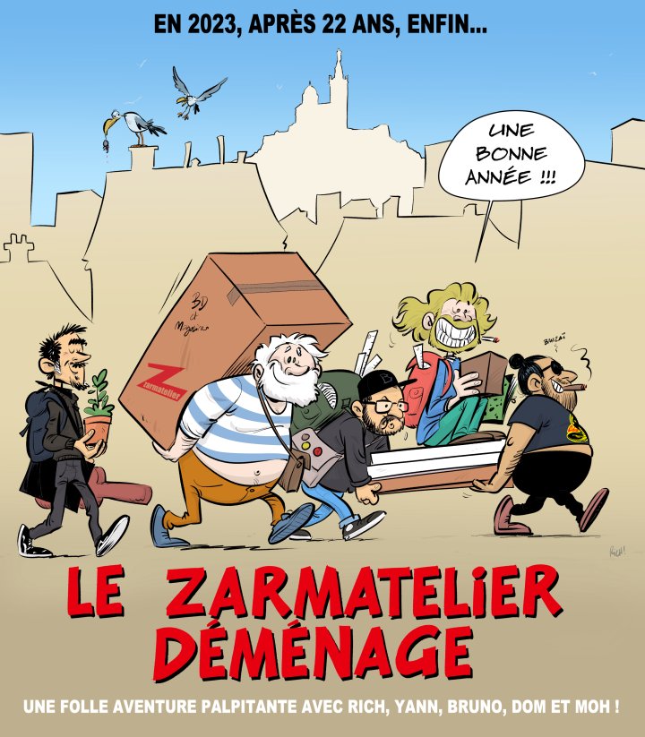 Le Zarmatelier, atelier emblématique de Marseille