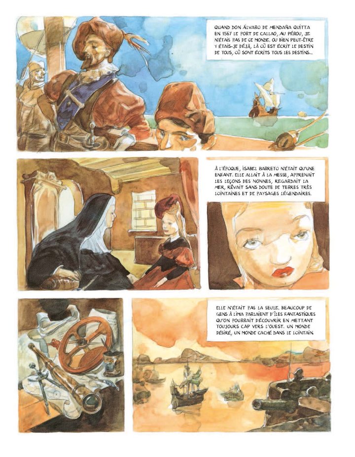 Coup de cœur de la rentrée : "L'Amirale des mers du Sud" de Carlos Nine & Jorge Zentner chez Les Éditions de la Cerise