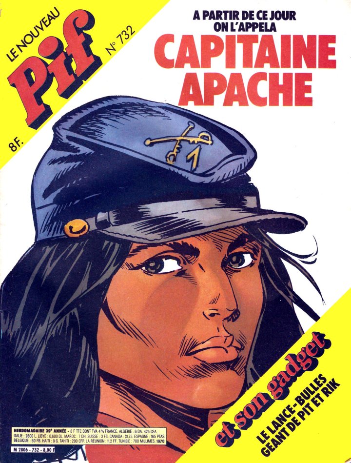 Décès de Norma, le dessinateur de Capitaine Apache