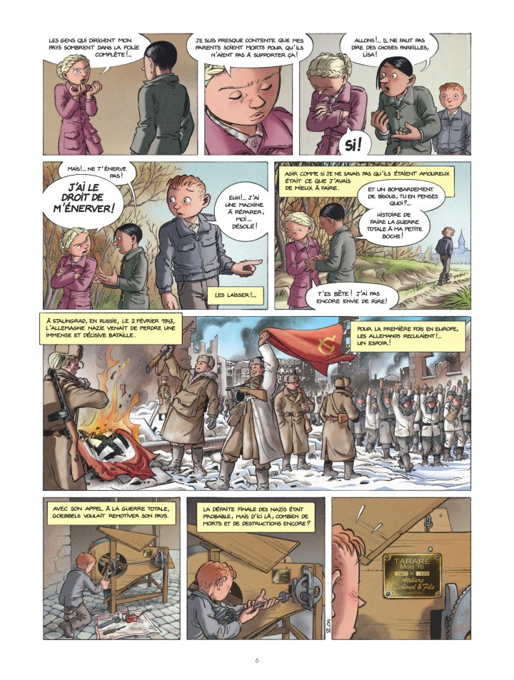 Les Enfants de la Résistance T. 6 : Désobéir ! - Par Benoît Ers & Vincent Dugomier - Le Lombard