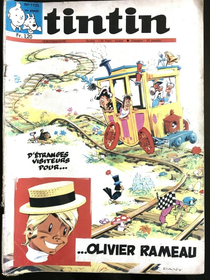 Dany et les 77 ans du Journal Tintin et du Lombard [VIDEO]
